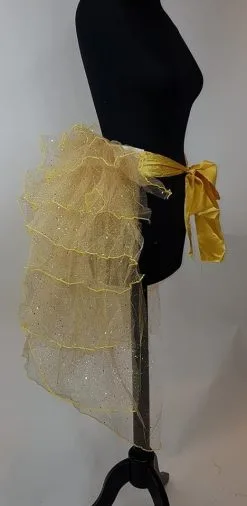 Overig Tule Rokje Burlesque Goud Met Glitter