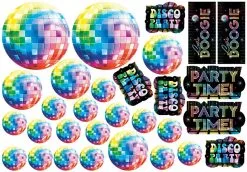 Overig Wanddecoratie Disco Fever (30st)
