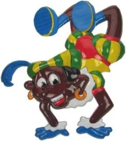 Overig Wanddecoratie Zwarte Piet Acrobatisch