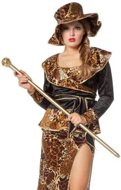 Overig Wandelstok Goud Pimp / Pooier