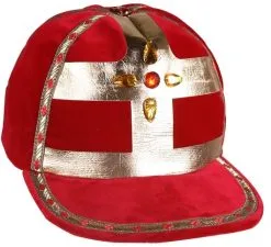 Overig Werkmijter Sinterklaas Fluweel Rood