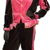 Overig Zwarte Pietenpak Zwart-Roze Voor Volwassenen